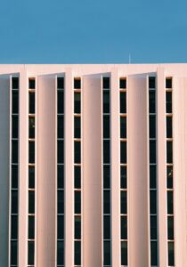 white building